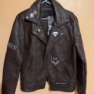 Robert Phillipe brand moto style jacket